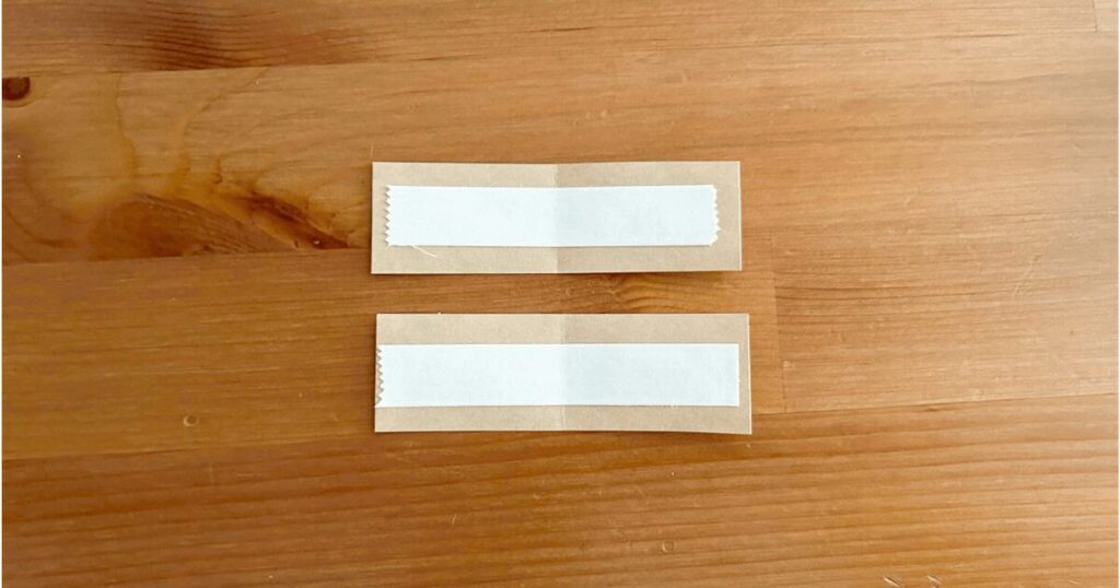 シンプルなジェンダーリビール旗の作り方【紙ver】_工程2