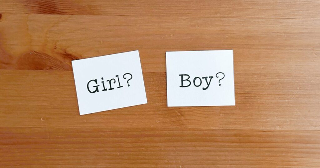 リボン付きジェンダーリビールピックの作り方_ 工程2