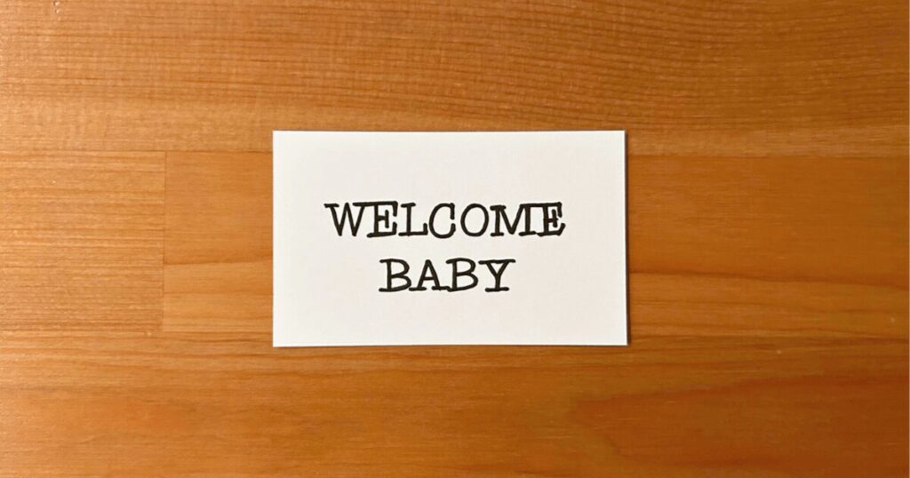 リボン付きジェンダーリビールトッパーの作り方_工程