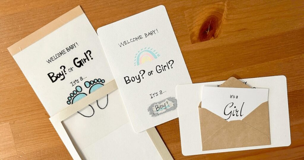 記念に残るジェンダーリビール食べ物以外アイディア