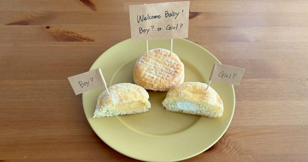 ジェンダーリビールミスド_エンゼルクリーム