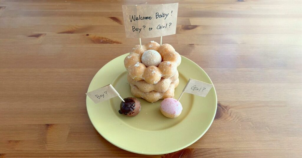 ジェンダーリビールミスド_作り方