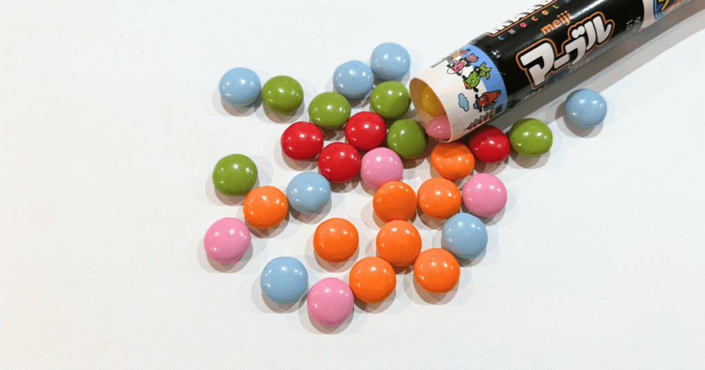 マーブルチョコ