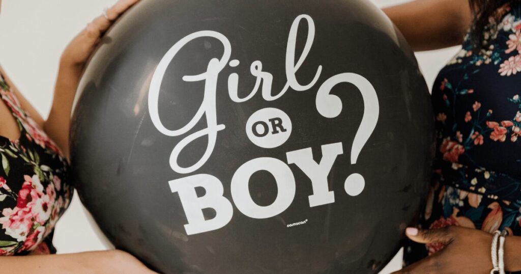 ジェンダーリビールバルーン